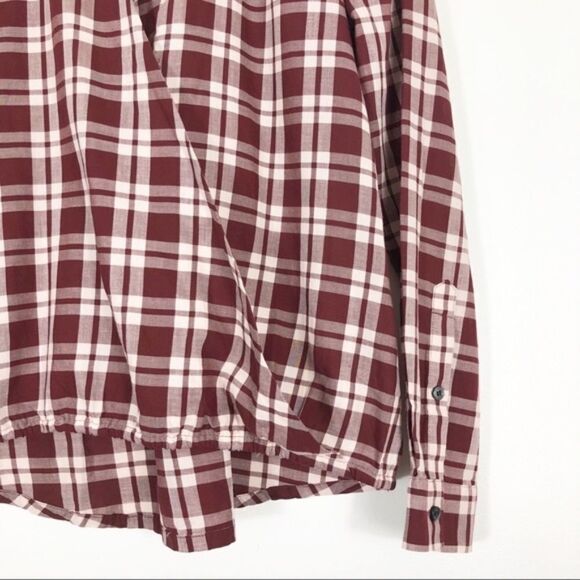 MADEWELL | Arian Plaid Long Sleeve NWT - Picture 5 of 7